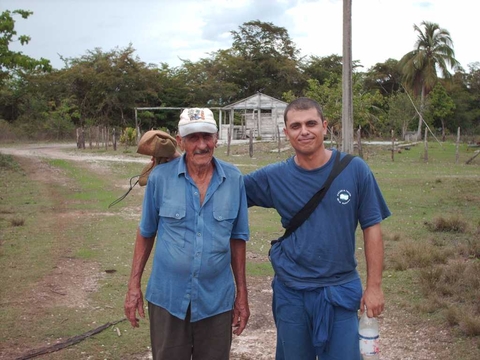 Sharing with natives of Zapata's swamp.jpg