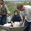 Sampling in Parana floodplain (Brazil)