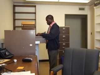 P. Kaleme in Field Museum (USA) - verifying data records